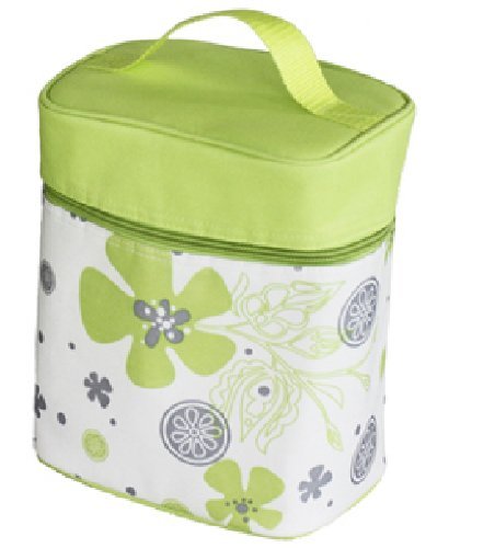 Breast Milk Storage Bag Ice Pack Cooler Bag (Green) N2