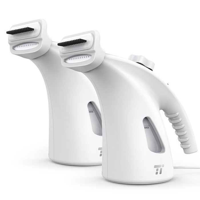 TaoTronics Garment Steamer, 2 Set of Upgraded 200ml Large Capacity Handheld Fabric Steamer for Clothes with Protective...