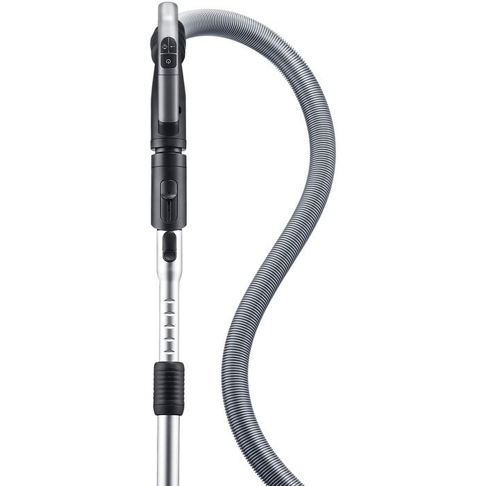 Samsung MotionSync Bagless Canister Vacuum with Superior Swivel Steering for Multiple Surfaces and Built-In Accessories...