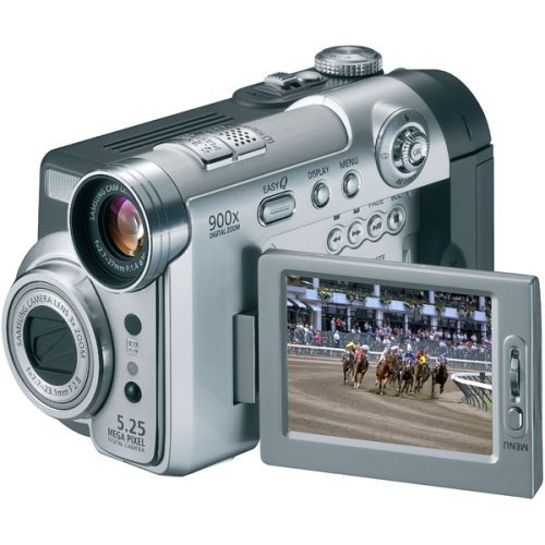 Samsung SCD6550 DuoCam MiniDV Camcorder w/10x Optical Zoom & 5MP Digital Camera (Discontinued by Manufacturer)