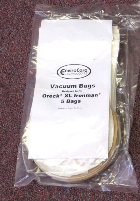 10 Oreck XL Ironman Bags, Fits Oreck XL Ironman Vacuums, Compare to Part # PKIM765 (10 Bags)