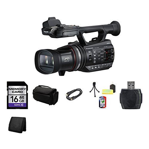 Panasonic HDC-Z10000 3D Digital Camcorder 16GB Bundle 1