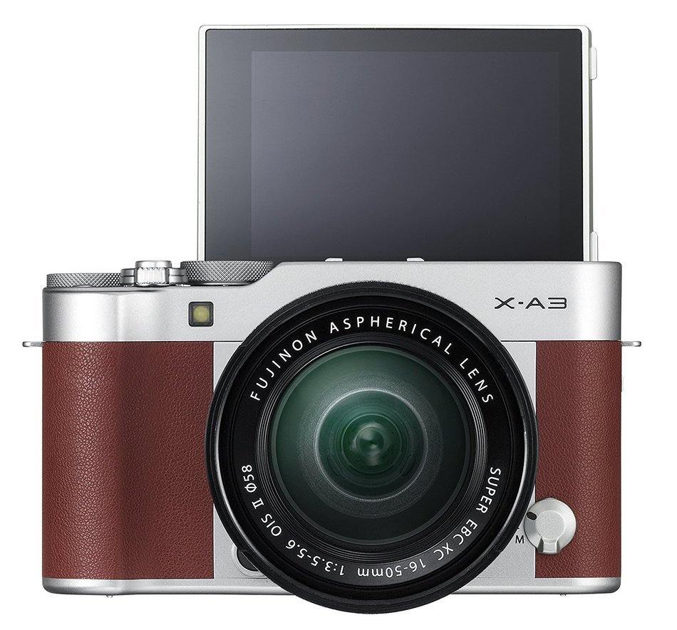 Fujifilm X-A3 Mirrorless Camera XC16-50mm F3.5-5.6 II Lens Kit - Pink N15