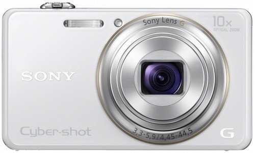 Sony Cyber-shot DSC-WX100 18.2 MP Digital Camera - White