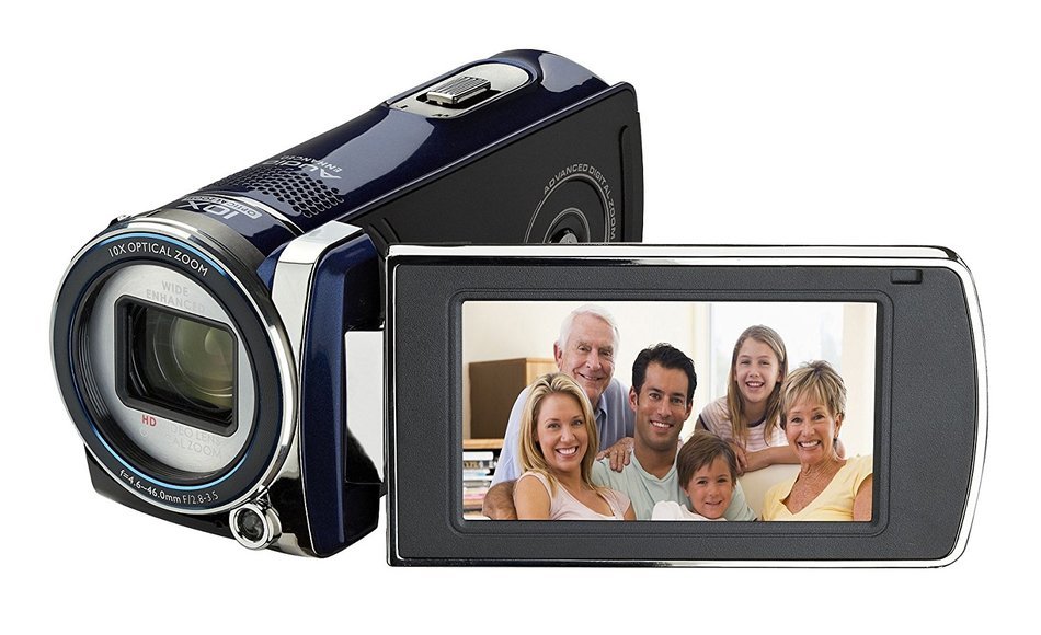 Bell+Howell Cinema DV12HDZ-BLC 1080p Full HD Video Camcorder with 10x Optical Zoom and 3-Inch LCD (Blue)