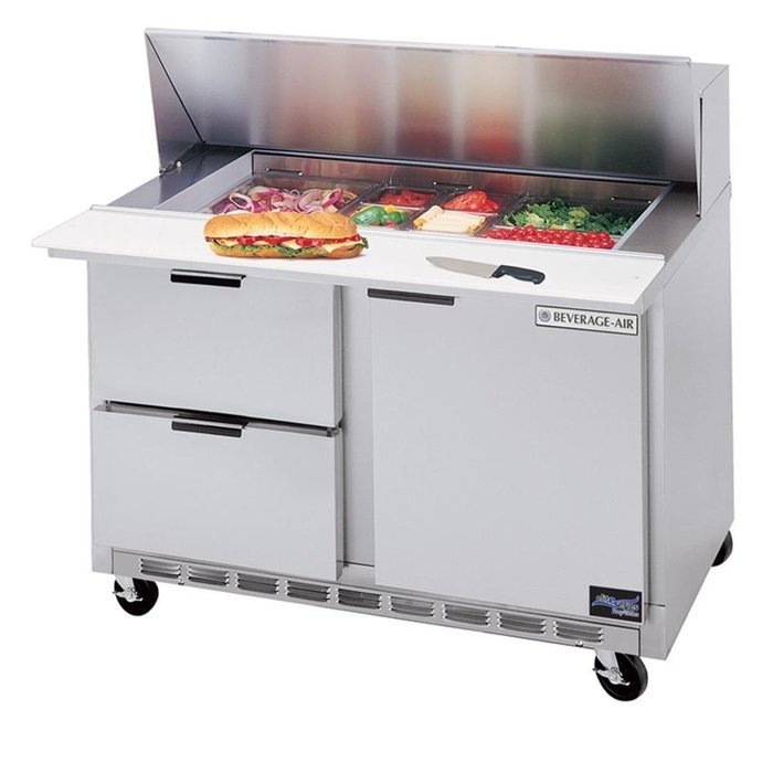 Beverage-Air Food Prep Table 48" Sped48-08-2