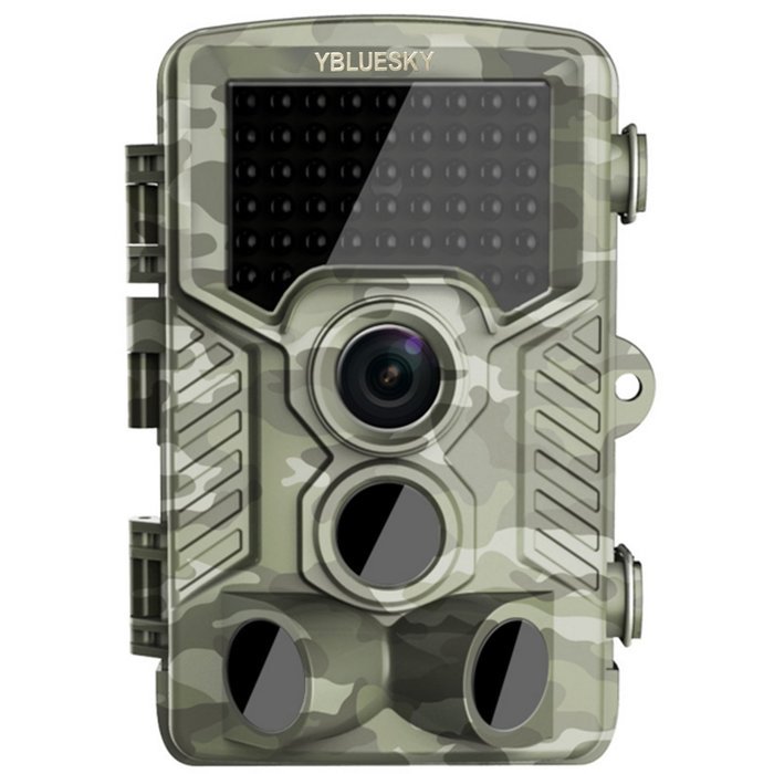 YBLUESKY Low Glow Black Infrared Trail & Game Scouting Camera Hunting camera 12MP HD 720P Detection Range 82ft... N3