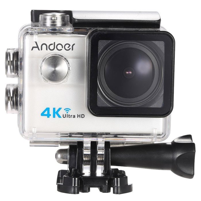 Andoer Ultra HD Action Sports Camera 2.0" LCD 16MP 4K 25FPS 1080P 60FPS 4X Zoom WiFi 25mm 173 Degree Wide-Lens... N8