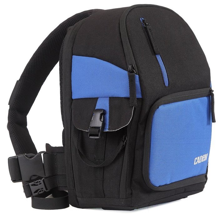 Foxpic CADEN Waterproof Nylon Backpack SLR Camera Sling Bag for Canon Nikon Sony Pentax and other Digital SLR... N8