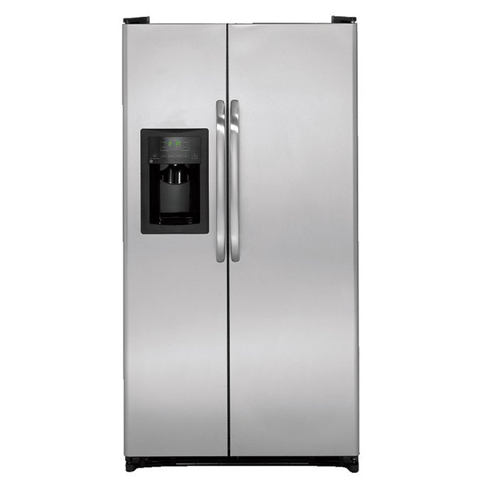 GE GSH25JSDSS 25.25 Cu. Ft. Stainless Steel Side-By-Side Refrigerator - Energy Star N5