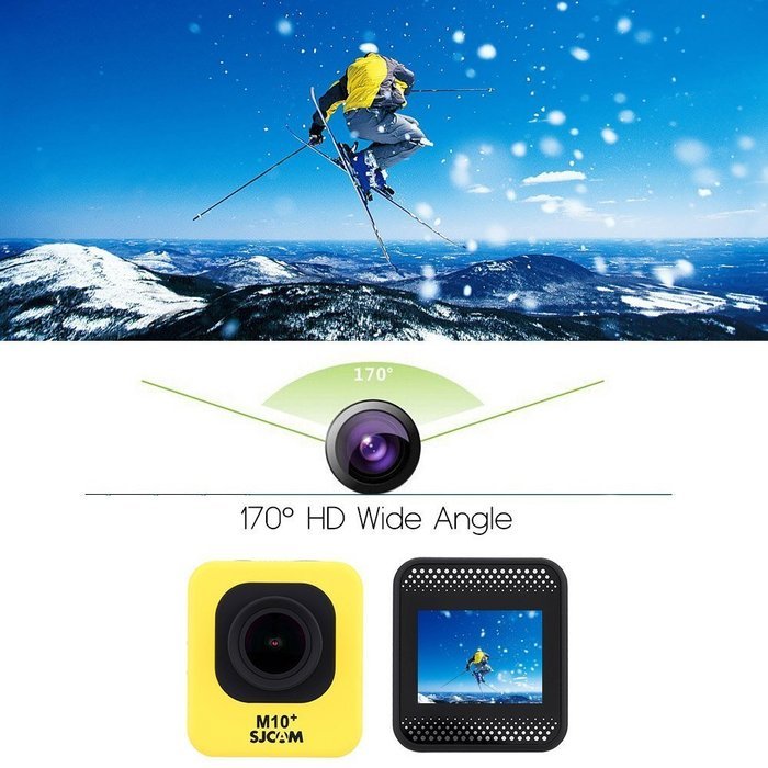 SJCAM M10 Plus 12.0MP 2K Sports DV Camera Novatek NTK96660 Waterproof WiFi Action Camera N9