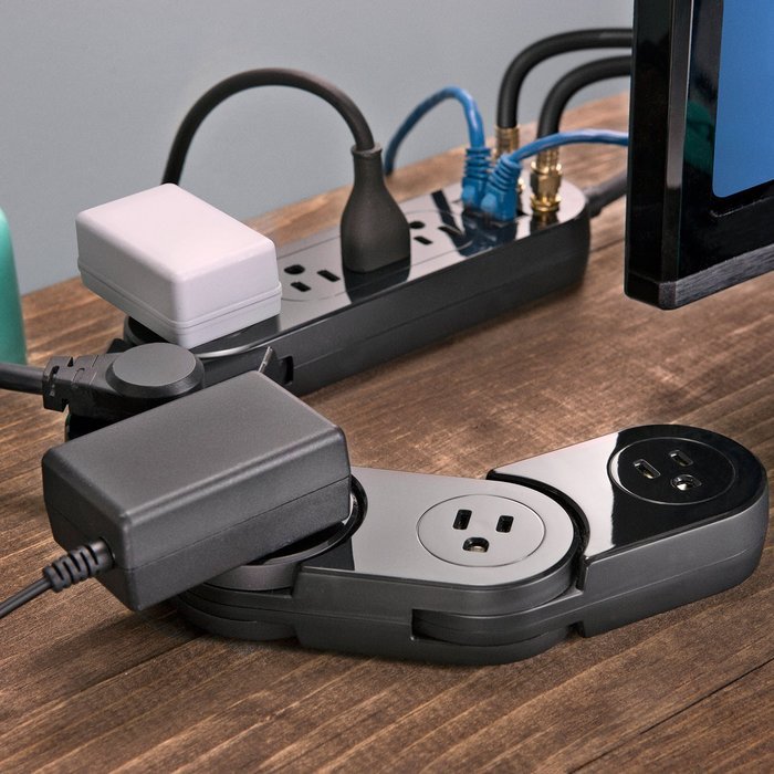 Quirky PPVPM-BK01 Pivot Power Media