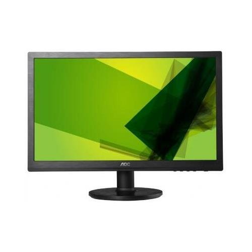 AOC E2460SWHU 23.6 LED Monitor 5ms 1920x1080 1000:1 DVI/HDMI/VGA/USB Speaker Black