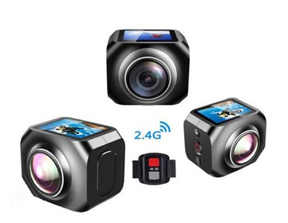 2016 newest wireless 360 Degree panoramic VR Photo digital Camera HD 3D Action sports VR camera N4