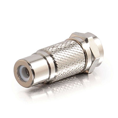 C2G / Cables To Go 27312 RCA Female to F-Type Male Video Adapter N4