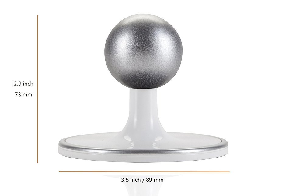 Table/Ceiling Mount for 100% Wire-Free Cameras (VMA1100) for Arlo and Arlo Pro by Dropcessories (White) N8