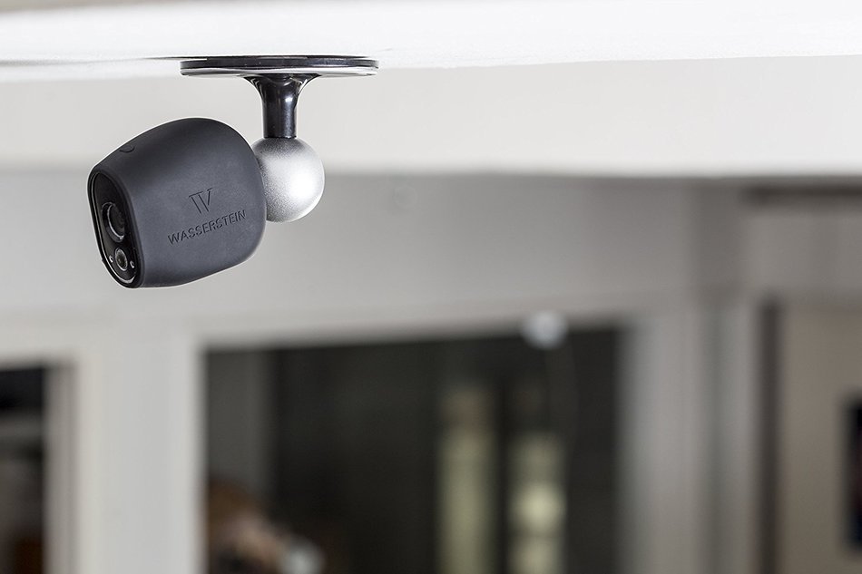 Table/Ceiling Mount for 100% Wire-Free Cameras (VMA1100) for Arlo and Arlo Pro by Dropcessories (White) N9