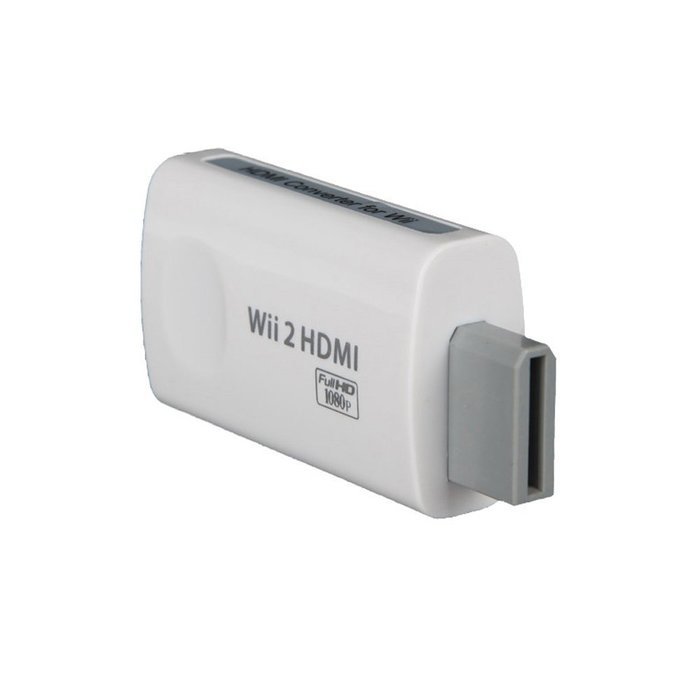 NAMEO Wii to HDMI Adapter Converter Wii2HDMI Support 1080P 720P 3.5mm Audio Video Output - Supports All Wii Display... N5