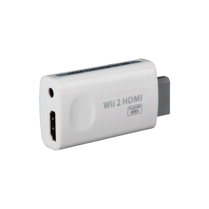 NAMEO Wii to HDMI Adapter Converter Wii2HDMI Support 1080P 720P 3.5mm Audio Video Output - Supports All Wii Display... N6