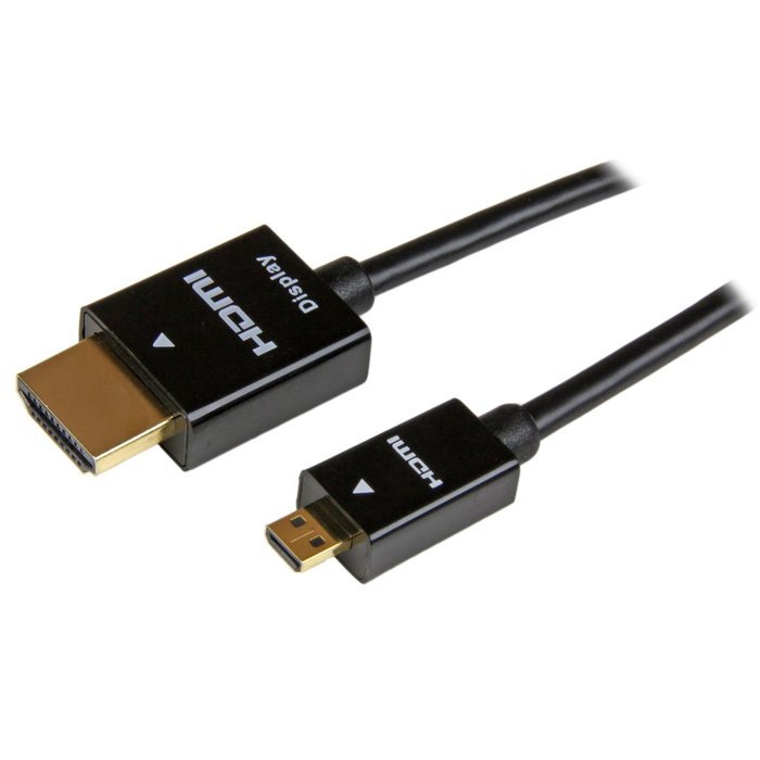 StarTech.com HDACFM5IN 5 in High Speed HDMI Cable with Ethernet- HDMI to HDMI Mini- F/M