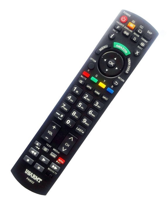 NEW Panasonic Universal TV&DVD Blu-ray Player Remote Fit for 99% Panasonic Plasma LCD LED 3D TV & DVD Blu-ray...