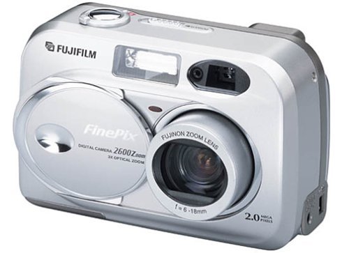 Fujifilm FinePix 2600 2MP Digital Camera w/ 3x Optical Zoom N2