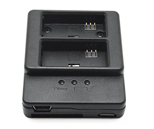 ProGear USB, iPhone, And Android Dual Battery Charger For GoPro Hero 3+/3 Compatible With Cell phone Chargers N5