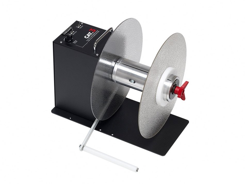 LABELMATE CAT-3SA-CHUCK Label Rewinder, 13" Height, 12" Width, Black