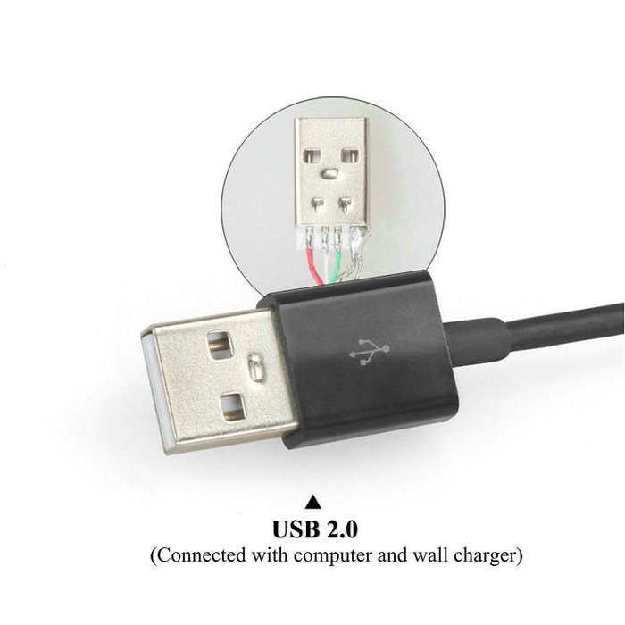 Foseal 6.5 Feet Micro USB to HDMI Cable MHL to HDMI 1080P HDTV Adapter Cable Cord for Samsung Galaxy S5, S4, S3... N2