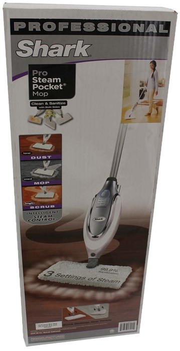 Shark Professional Super-Heated Steam Pocket Mop (Certified Refurbished) S3601REF N2
