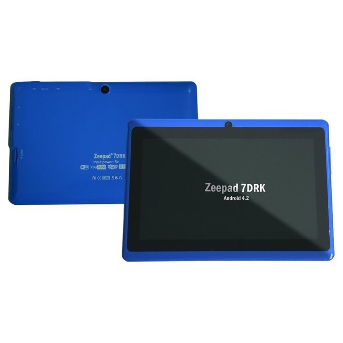 Worryfree Gadgets WFG7DRK004BLU 7IN RK 3026 1.5GHZ ANDROID 4.2 4GB HARD DRIVE 512RAM DUAL...