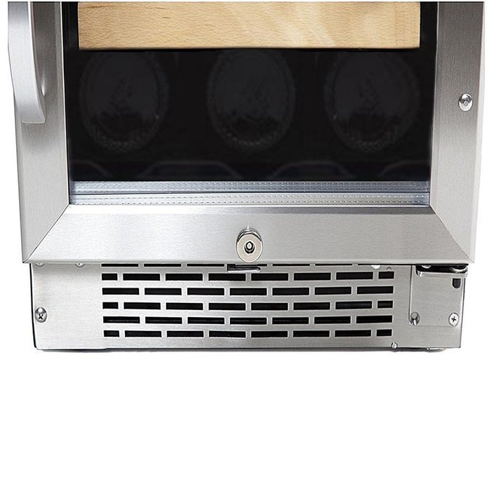 Whynter BWR-281DZ Dual Zone Built-In Wine Refrigerator, 28-Bottle N8