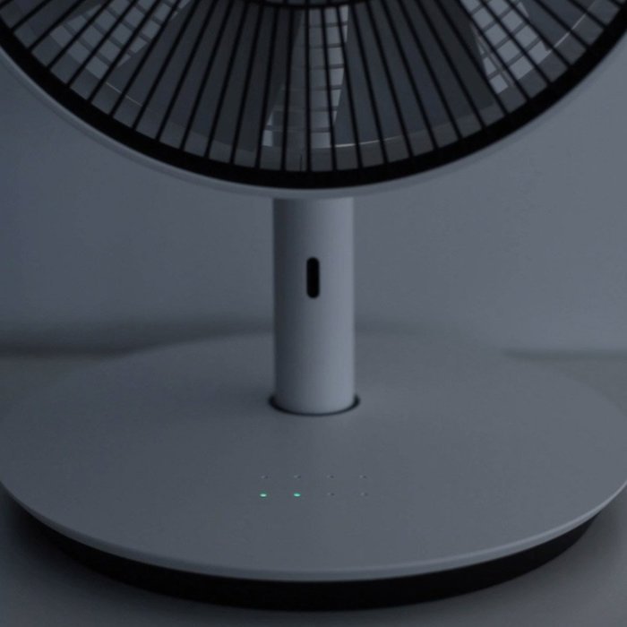 Barumyuda Dc Motor Energy Saving Fan Greenfan Japan (Japan Fan Green) White &times; Black Egf-1500-wk Made ​​In Japan N7