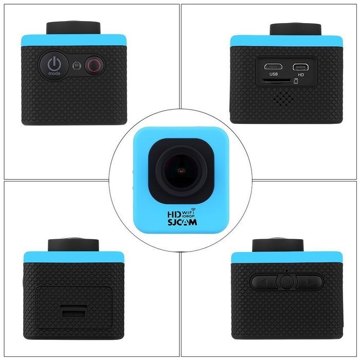 SJCAM M10 WiFi Mini Cube 1.5" Full HD Sports Action Camera Waterproof Camcorder Car DVR N8