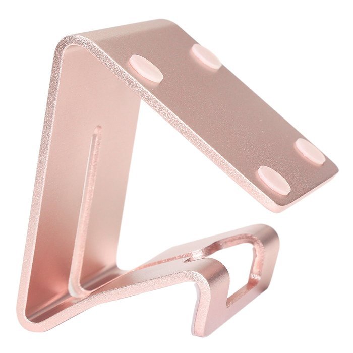 Honsky&reg;Solid Portable Aluminum Desktop Stand Smart Phone Holder for Desk Bed,iPad Mini Stand Tablet Stands for... N6