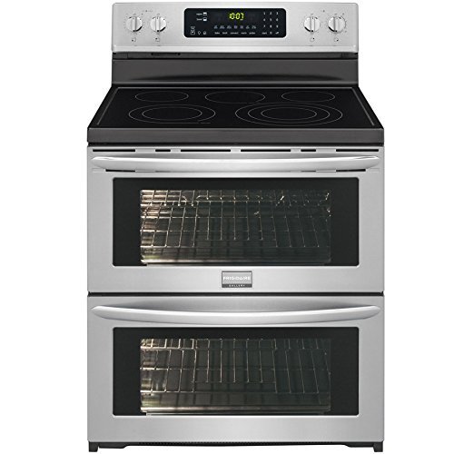 Frigidaire Gallery Smooth Surface 5-Element Double Oven Single-Fan European Element Electric Range N3