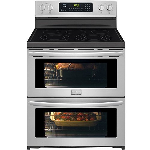 Frigidaire Gallery Smooth Surface 5 Element Double Oven Single Fan European Element Electric 6424