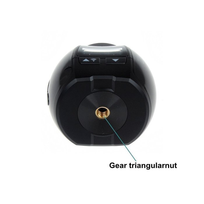 360 Degree 4K Action Camera - 30M Waterproof, 220 Degree Fish Eye Lens, 16MP, FHD 2448P At 30FPS, Wi-Fi, HDMI... N2