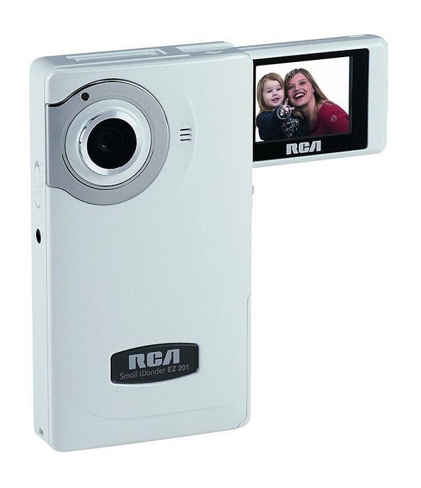 RCA EZ201 Small Wonder 60 Minute Point-and-Shoot Camcorder (Black) (Discontinued by Manufacturer) N2