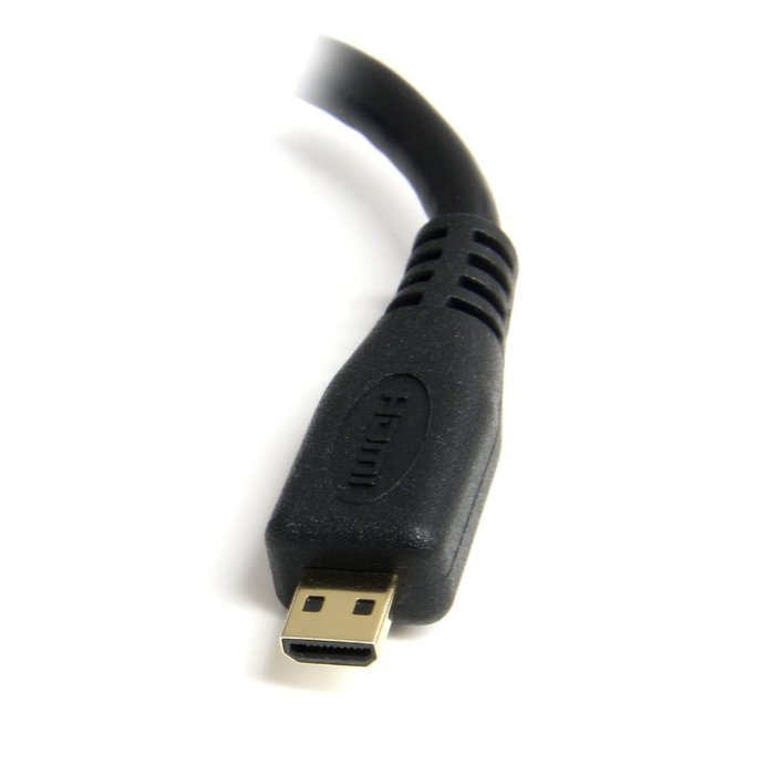 StarTech.com HDACFM5IN 5 in High Speed HDMI Cable with Ethernet- HDMI to HDMI Mini- F/M N3