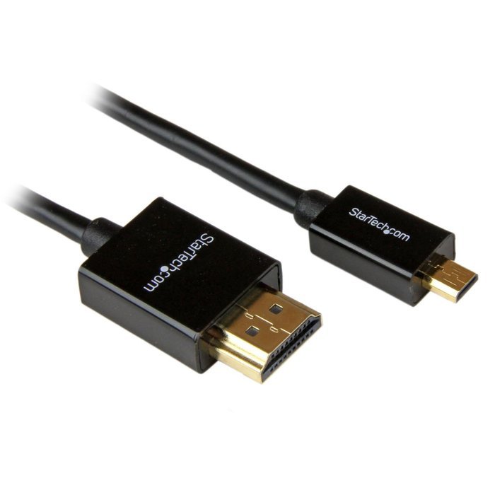 StarTech.com HDACFM5IN 5 in High Speed HDMI Cable with Ethernet- HDMI to HDMI Mini- F/M N6