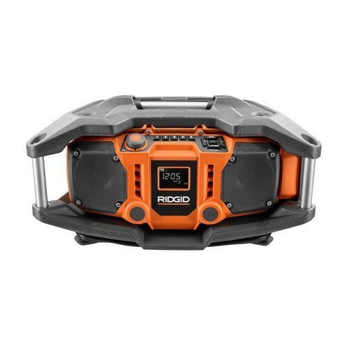 Factory-Reconditioned Ridgid ZRR84083 X4 18V Cordless Jobsite Radio with ShockMount Technology (Bare Tool) N5