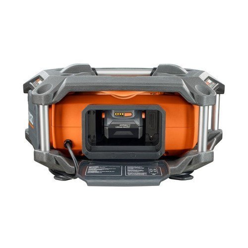 Factory-Reconditioned Ridgid ZRR84083 X4 18V Cordless Jobsite Radio with ShockMount Technology (Bare Tool) N7
