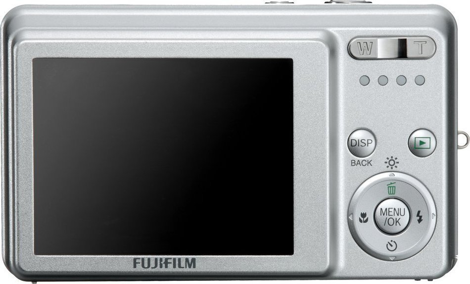 Fujifilm Finepix J10 8.2MP Digital Camera with 3x Optical Zoom (Brushed Silver) N2