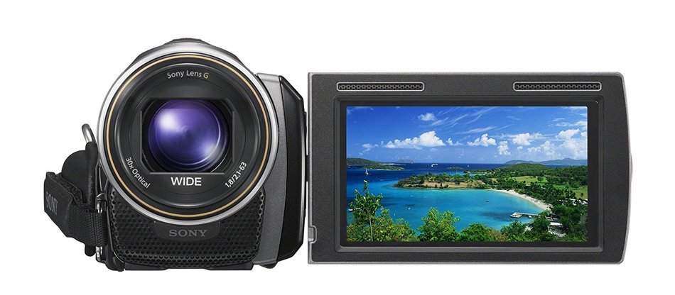 Sony HDR-CX260V High Definition Handycam 8.9 MP Camcorder with 30x Optical Zoom and 16 GB Embedded Memory (Black... N8