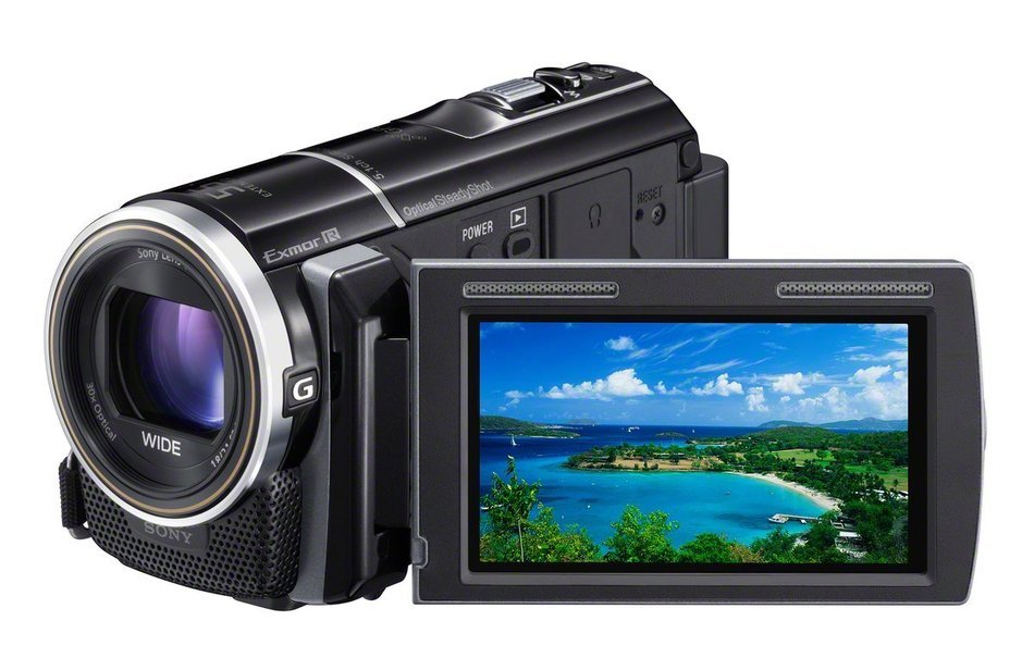 Sony HDR-CX260V High Definition Handycam 8.9 MP Camcorder with 30x Optical Zoom and 16 GB Embedded Memory (Black... N10