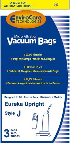 PAPER BAG, STYLE J MICRO-FILTRATION ENV 3PK