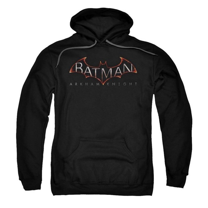 Batman Arkham Knight-Logo - Adult Pull-Over Hoodie, Black - 3X N2