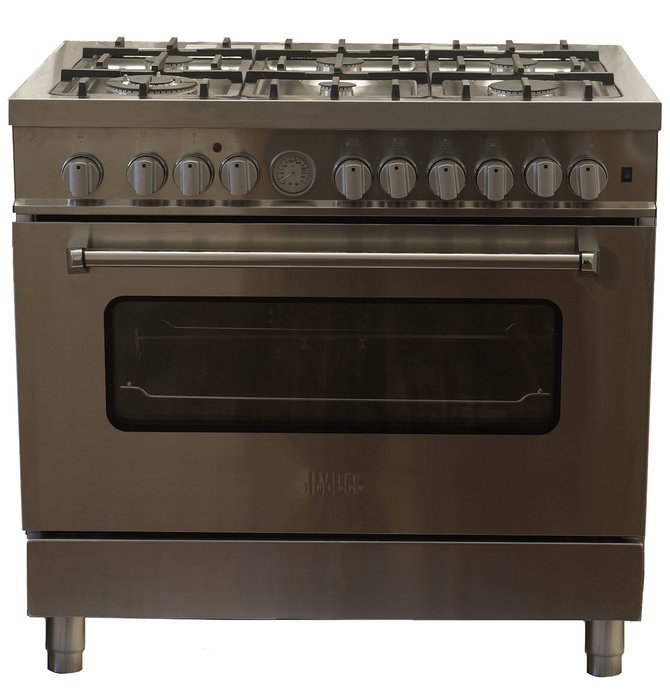 36" Pro-Style Dual Fuel Range -Natural Gas w/option to convert to propane N2
