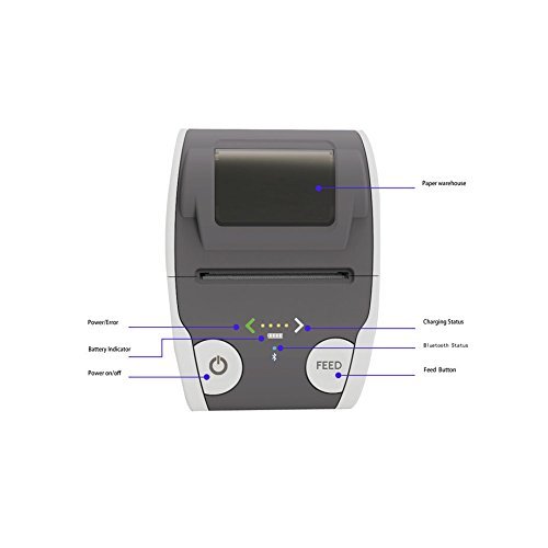 Portable Mini Thermal Receipt&nbsp;Printer with USB Bluetooth,Serial N6